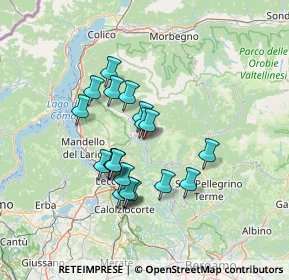 Mappa Piazza Fontana, 23817 Moggio LC, Italia (11.4065)