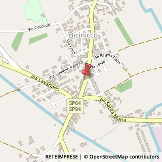 Mappa Via Roma, 13, 33050 Bicinicco, Udine (Friuli-Venezia Giulia)