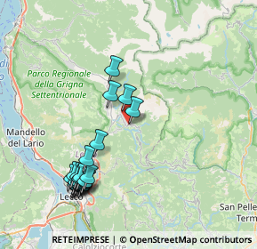 Mappa SP64, 23817 Cassina Valsassina LC, Italia (8.5715)