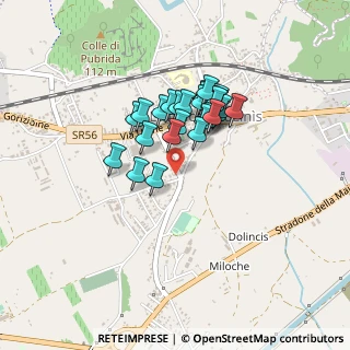 Mappa Via Licinio, 34170 Gorizia GO, Italia (0.32308)
