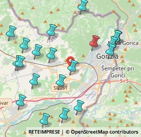 Mappa Via Licinio, 34170 Gorizia GO, Italia (4.8735)