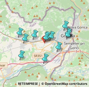 Mappa Via Licinio, 34170 Gorizia GO, Italia (3.05143)