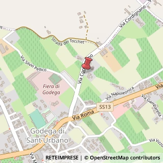 Mappa Via Cordignano, 12, 31010 Cordignano, Treviso (Veneto)