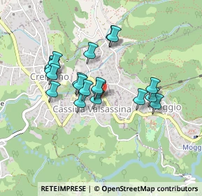 Mappa Via Sensinallo, 23817 Cassina Valsassina LC, Italia (0.3695)