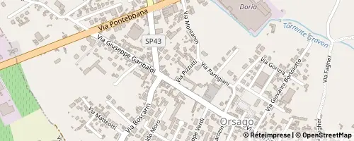 Mappa Orsago