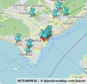 Mappa Via Brigata Valgrande Martire, 28921 Pallanza VB, Italia (1.37429)