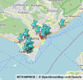 Mappa Via Brigata Valgrande Martire, 28921 Pallanza VB, Italia (1.3285)