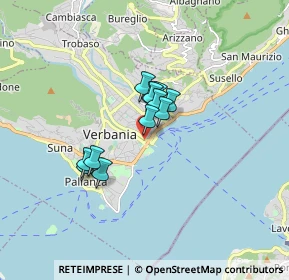 Mappa Via Brigata Valgrande Martire, 28921 Pallanza VB, Italia (1.04667)