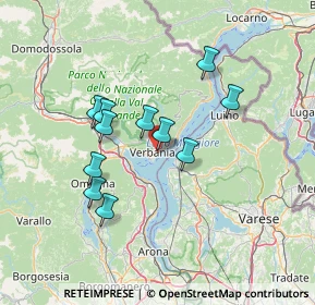 Mappa Via Brigata Valgrande Martire, 28921 Pallanza VB, Italia (11.72909)