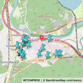 Mappa Via Caduti sul Lavoro, 28924 Gravellona Toce VB, Italia (1.0625)