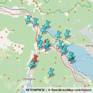 Mappa Via Caduti sul Lavoro, 28924 Gravellona Toce VB, Italia (3.4775)