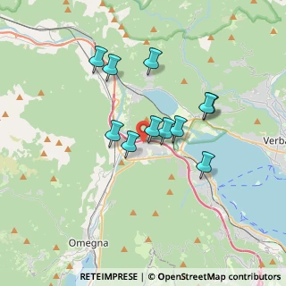 Mappa Via Caduti sul Lavoro, 28924 Gravellona Toce VB, Italia (2.87545)