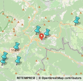 Mappa Localita' Pra' di Sopra, 38064 Folgaria TN, Italia (7.1505)