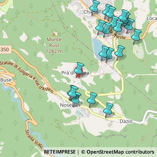 Mappa Localita' Pra' di Sopra, 38064 Folgaria TN, Italia (0.64286)
