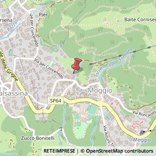 Mappa Via Monte Oliveto, 4, 23817 Moggio, Lecco (Lombardia)