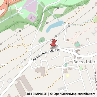 Mappa Via Alessandro Manzoni, 28, 25040 Berzo Inferiore, Brescia (Lombardia)