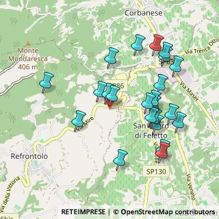 Mappa Via Mire Basse, 31020 Refrontolo TV, Italia (0.96957)