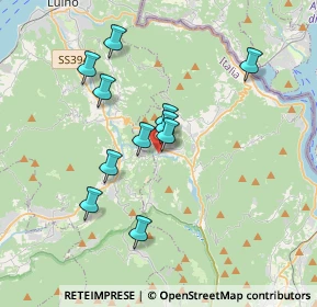 Mappa Via Gioacchino Rossini, 21035 Cunardo VA, Italia (3.10545)