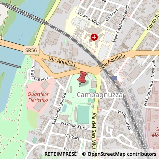 Mappa Via della Campagnuzza, 15, 34170 Gorizia, Gorizia (Friuli-Venezia Giulia)