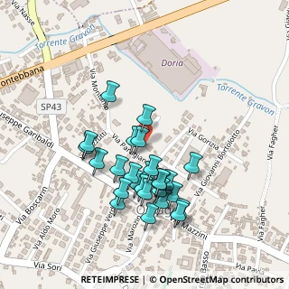 Mappa Via Partigiani, 31010 Orsago TV, Italia (0.2037)