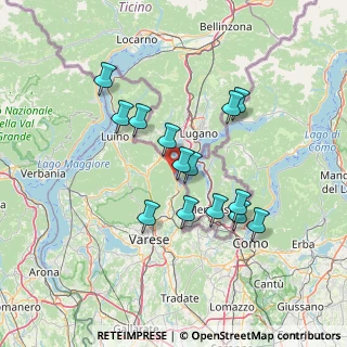 Mappa Via Varese, 21050 Brusimpiano VA, Italia (12.31071)