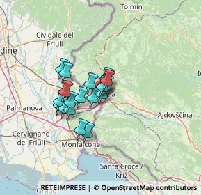 Mappa Via Caduti di An Nasiriyah, 34170 Gorizia GO, Italia (8.6615)