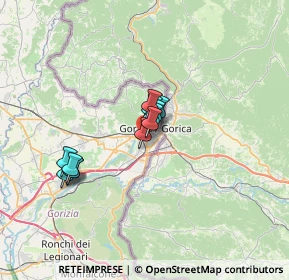 Mappa Via Caduti di An Nasiriyah, 34170 Gorizia GO, Italia (4.75417)