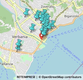 Mappa Via Alfonso Lamarmora, 28921 Pallanza VB, Italia (0.7015)