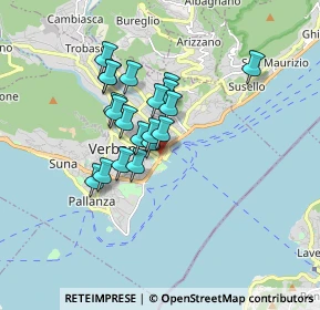 Mappa Via Alfonso Lamarmora, 28921 Pallanza VB, Italia (1.271)