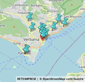 Mappa Via Alfonso Lamarmora, 28921 Pallanza VB, Italia (1.23)