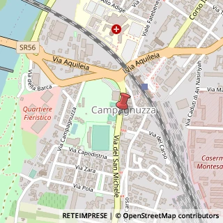 Mappa Via E. D'Arborea, 1, 34170 Gorizia, Gorizia (Friuli-Venezia Giulia)