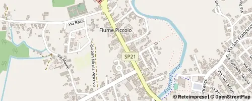 Mappa Fiume Veneto