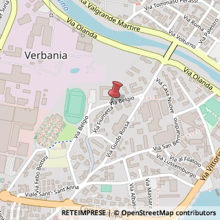 Mappa Via Belgio,  47, 28922 Verbania, Verbano-Cusio-Ossola (Piemonte)