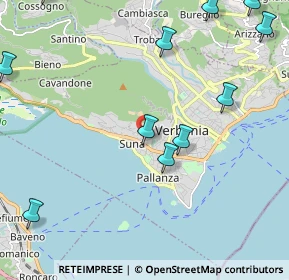 Mappa Via Enrico Toti, 28925 Verbania VB, Italia (2.81)