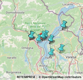 Mappa Via ai Ronchi, 28925 Verbania VB, Italia (8.60846)