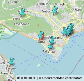 Mappa Via ai Ronchi, 28925 Verbania VB, Italia (2.15538)