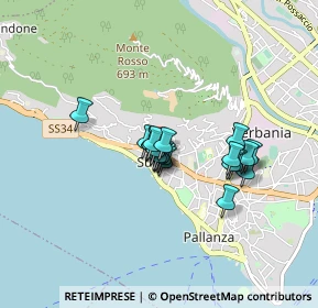 Mappa Via ai Ronchi, 28925 Verbania VB, Italia (0.553)