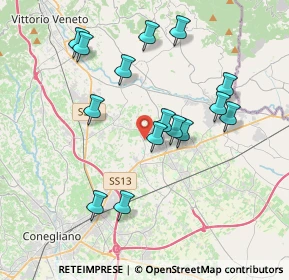 Mappa Via San Daniele, 31014 Colle Umberto TV, Italia (3.62267)