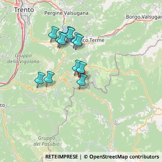 Mappa Via Villanova, 38046 Lavarone TN, Italia (6.52917)