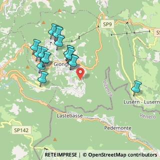 Mappa Via Villanova, 38046 Lavarone TN, Italia (1.97529)