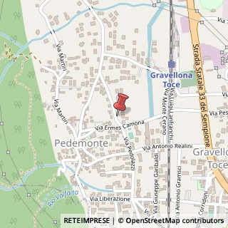 Mappa Via pedolazzi 209, 28883 Gravellona Toce, Verbano-Cusio-Ossola (Piemonte)