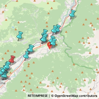 Mappa Via Prati, 25040 Bienno BS, Italia (4.9895)