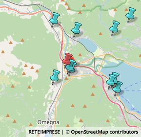 Mappa Corso Marconi Centro commerciale Le Isole Centrolaghi a, 28883 Gravellona Toce VB, Italia (3.82636)