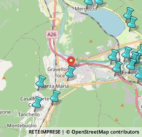 Mappa Ccle Centrolaghi Unita', 28883 Gravellona Toce VB, Italia (3.2835)