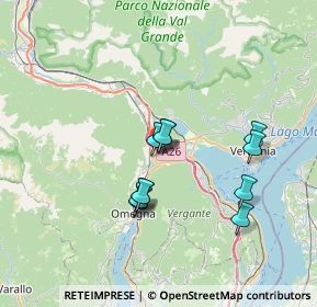 Mappa Ccle Centrolaghi Unita', 28883 Gravellona Toce VB, Italia (5.86909)