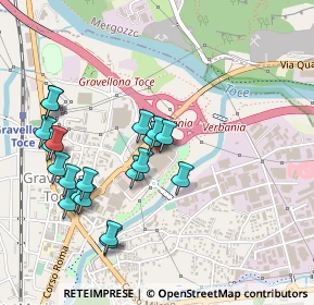 Mappa Corso Marconi Centro commerciale Le Isole Centrolaghi a, 28883 Gravellona Toce VB, Italia (0.4855)