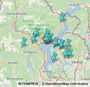 Mappa Via Bonaventura Cavalieri, 28925 Pallanza VB, Italia (9.33882)