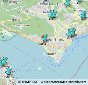 Mappa Via Bonaventura Cavalieri, 28925 Pallanza VB, Italia (3.21733)