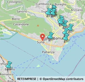 Mappa Via Bonaventura Cavalieri, 28925 Pallanza VB, Italia (2.24538)