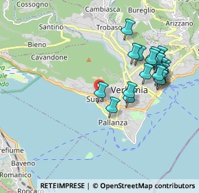 Mappa Via Bonaventura Cavalieri, 28925 Pallanza VB, Italia (1.925)